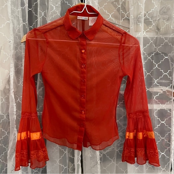 Mary Kate & Ashley Button Down Shirt - Picture 1 of 7